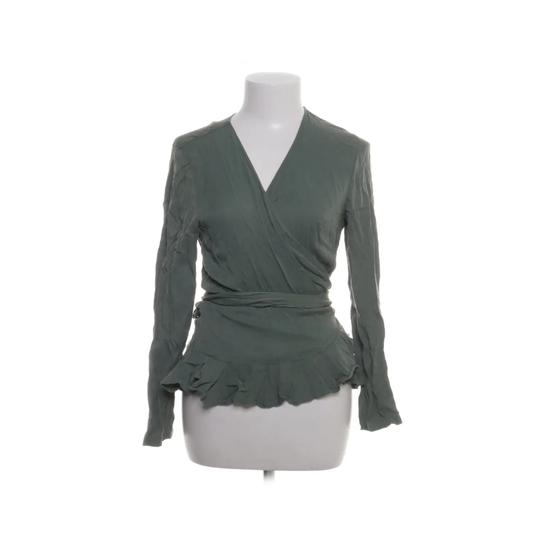 Samsøe & Samsøe | Groen - Wikkelblouse