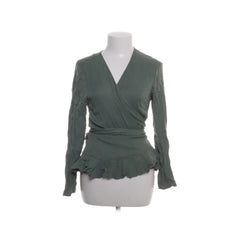 Samsøe & Samsøe | Groen - Wikkelblouse