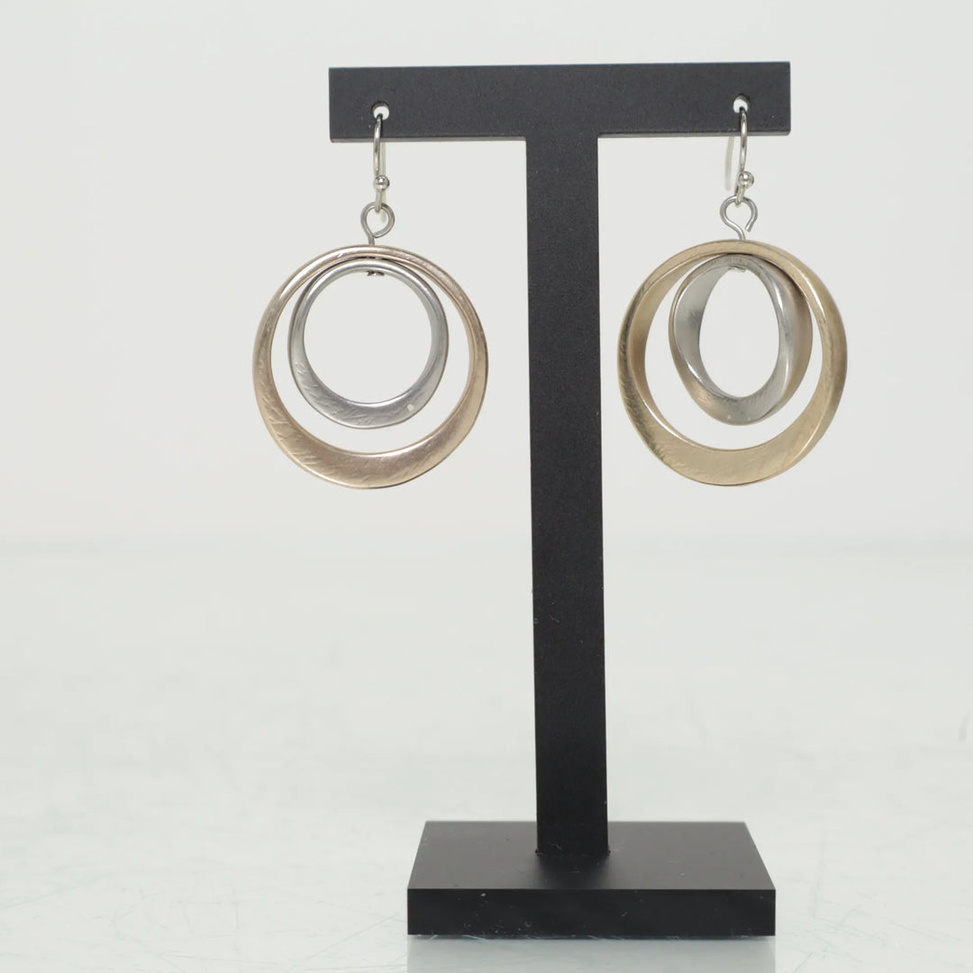 Goud, Zilver - Oorbellen