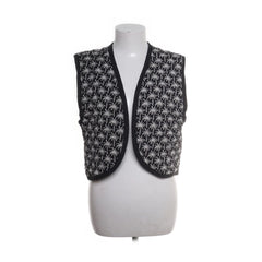 Loavies | Zwart-wit gehaakte gilet