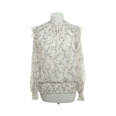 Reserved | Witte bloemenprint blouse