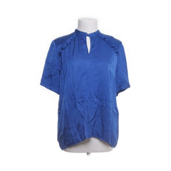 Baum Und Pferdgarten | Blauwe zijden blouse