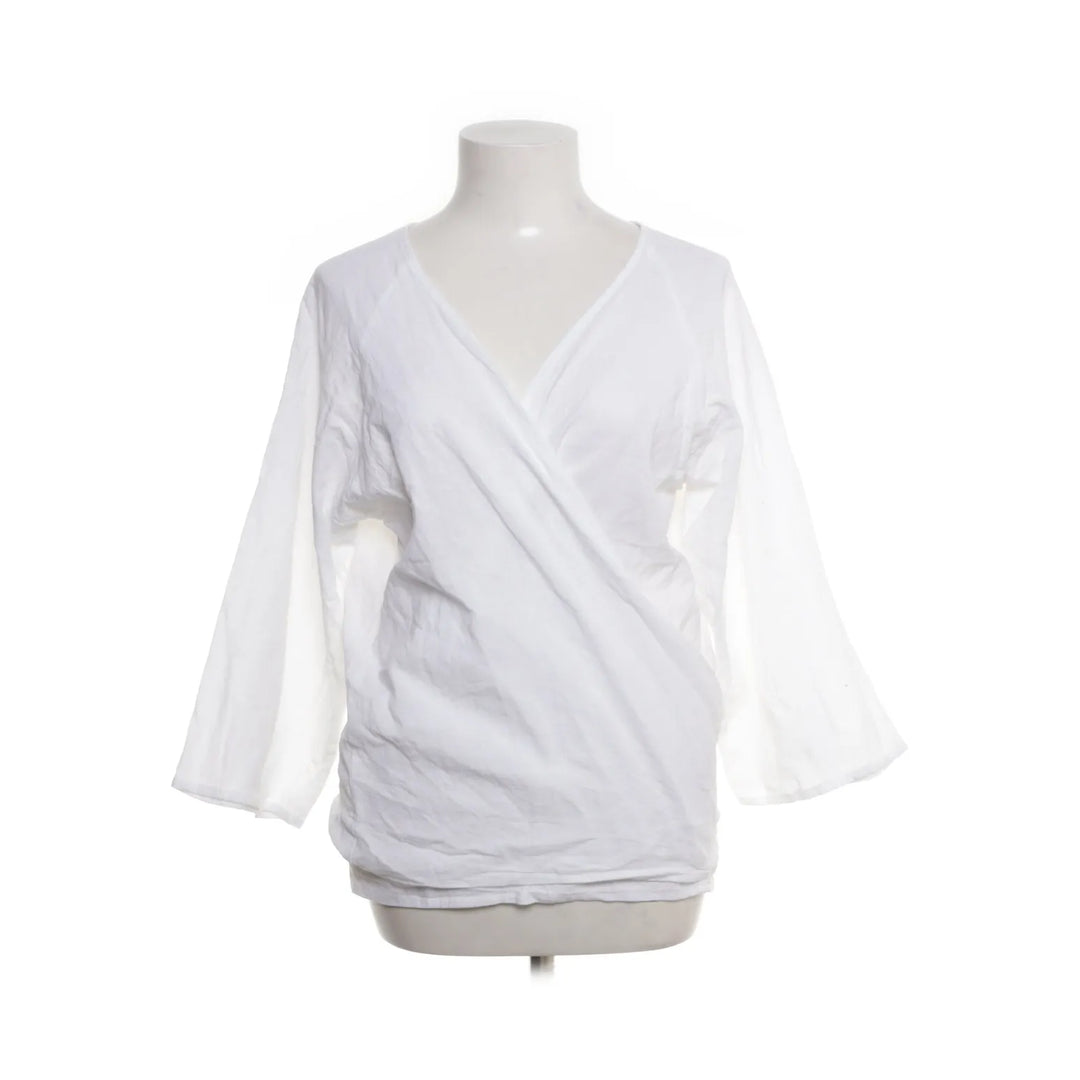 Wit - Wikkelblouse