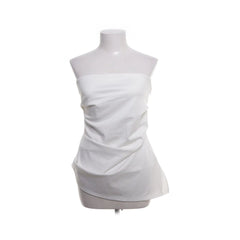 Anna Field | Witte strapless top