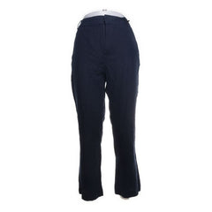 Premium Quality Gina Tricot | Donkerblauwe pantalon met wijde pijpen