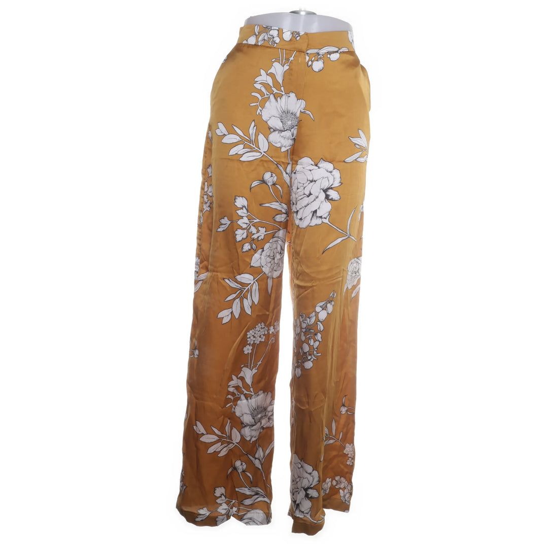 Morgan | Geel, Wit, Zwart - Palazzo broek