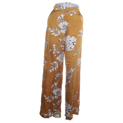 Morgan | Geel, Wit, Zwart - Palazzo broek