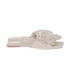 NA-KD | Beige Gebreide Muiltjes