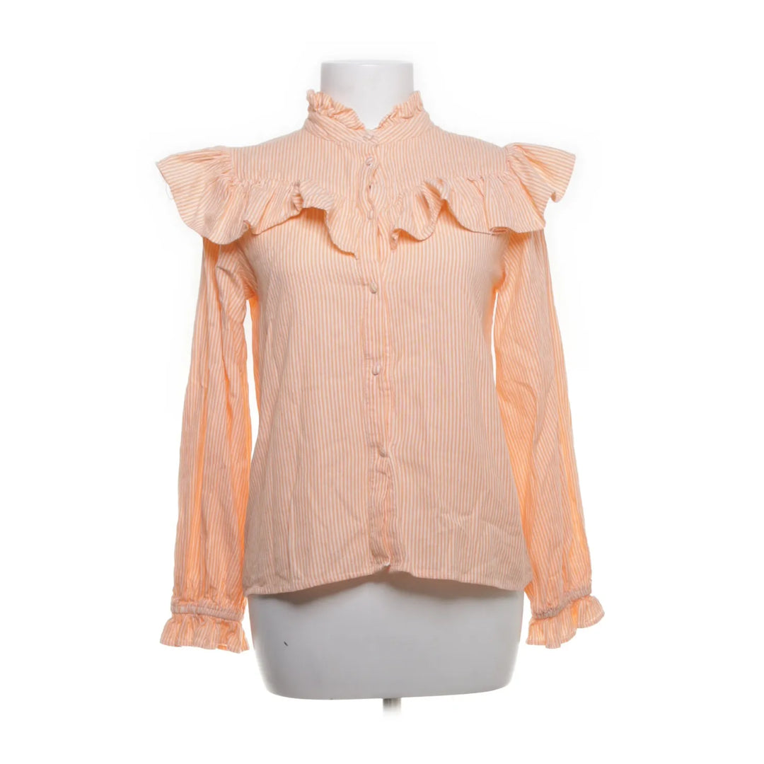Boii | Oranje, Wit - Blouse