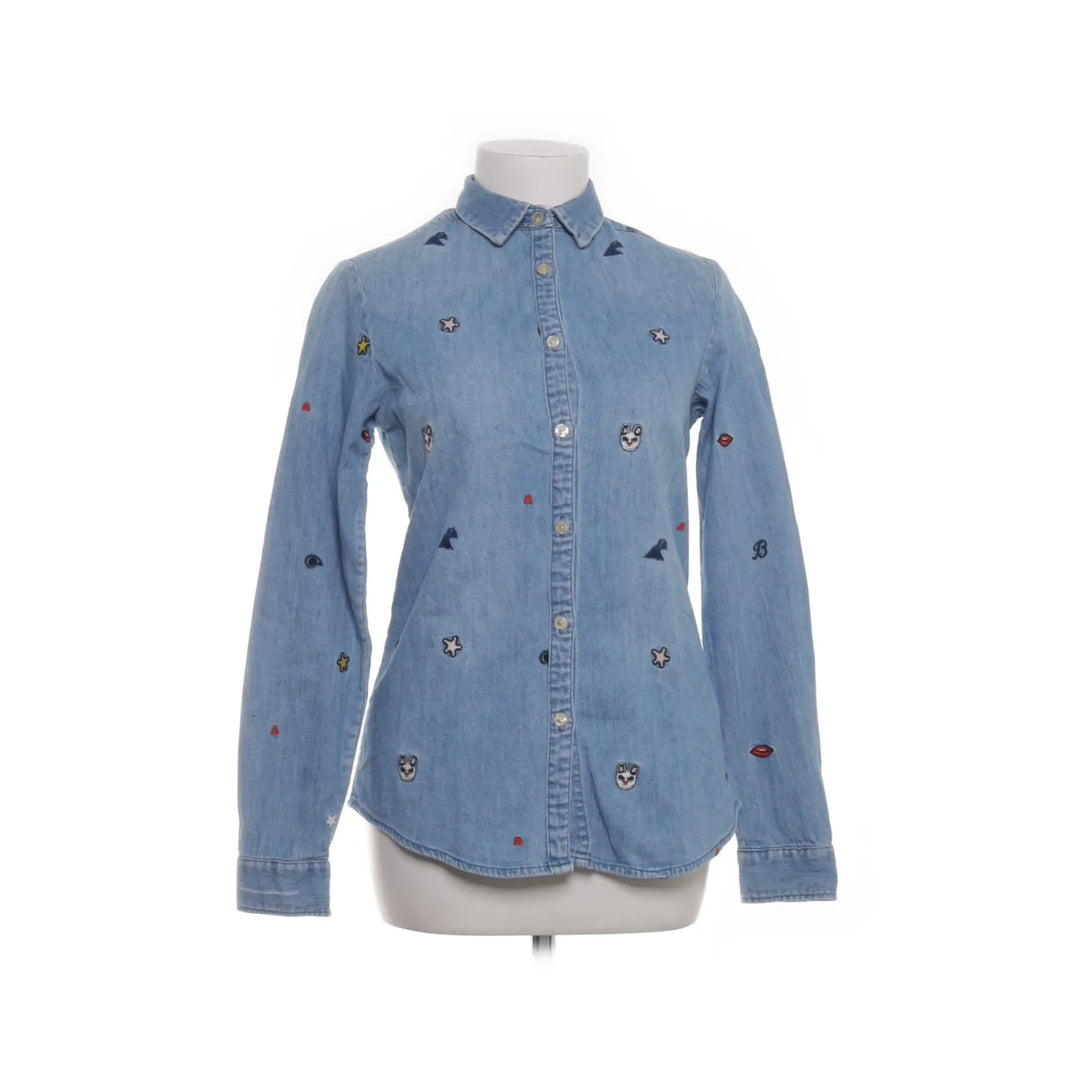 Scotch & Soda | Blauw, Meerkleurig - Denim blouse