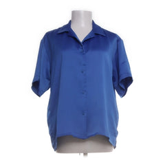 JJXX | Blauwe Zijden Blouse