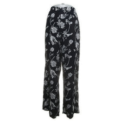 Just Female | Blauw, Wit - Palazzo broek