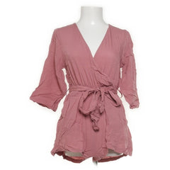 NA-KD | Roze Wikkel Playsuit
