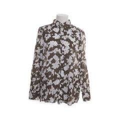 Marc O'Polo | Bruin-grijze bloemenprint blouse