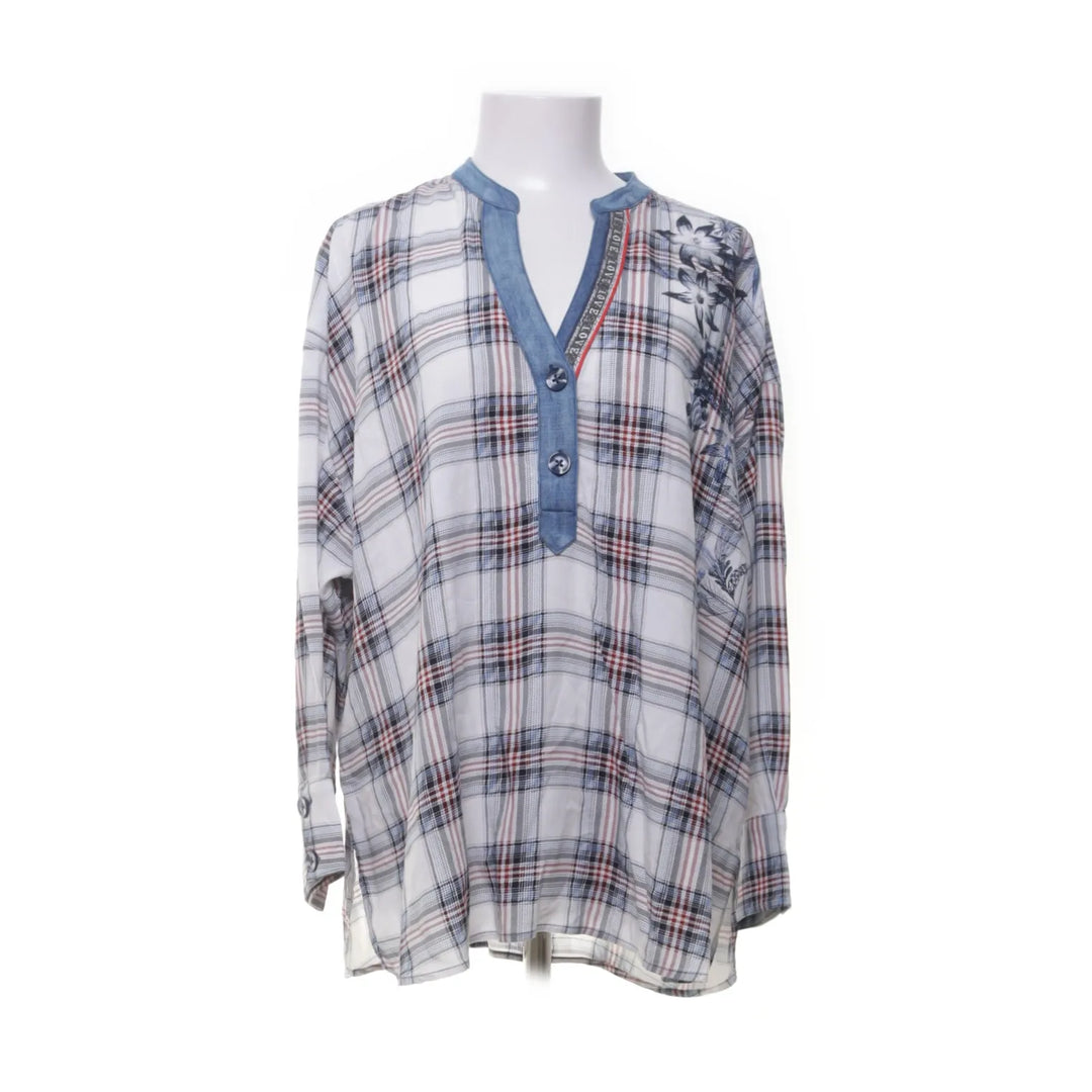 Desigual | Wit, Meerkleurig - Blouse