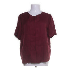 GANT | Bordeaux Korte Mouw Blouse