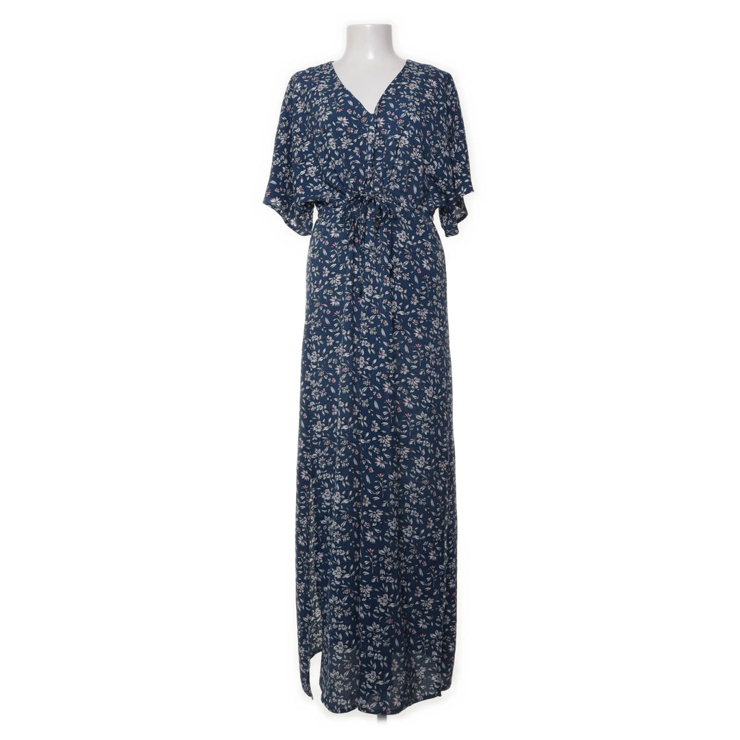 Dry Lake | Blauw, Meerkleurig - Maxi jurk