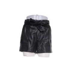 Guess | Zwarte Leren Shorts