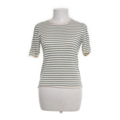 Zara | Gestreept wit T-shirt