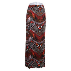 Fransa | Meerkleurig - Maxi rok