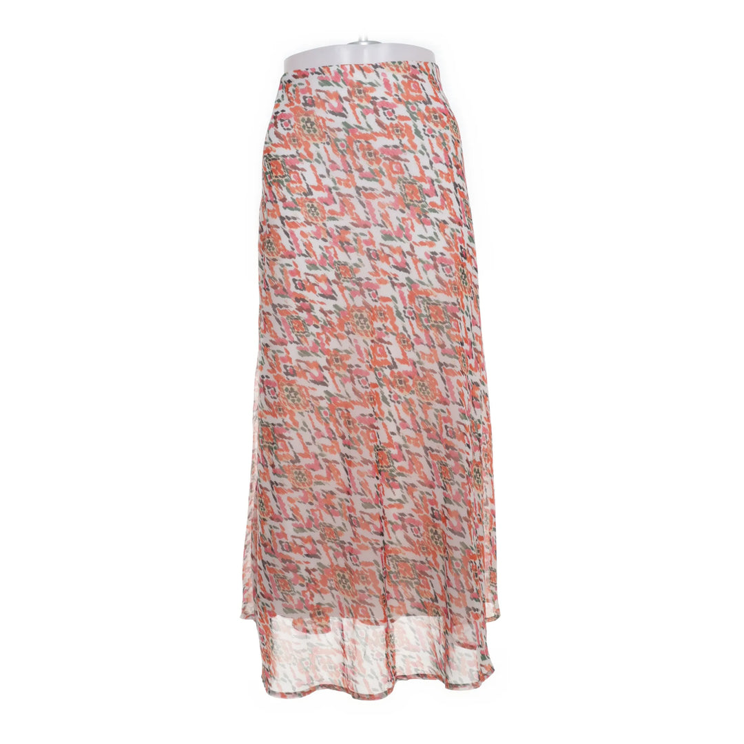 Mhia | Wit, Roze - Maxi rok