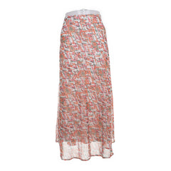 Mhia | Wit, Roze - Maxi rok