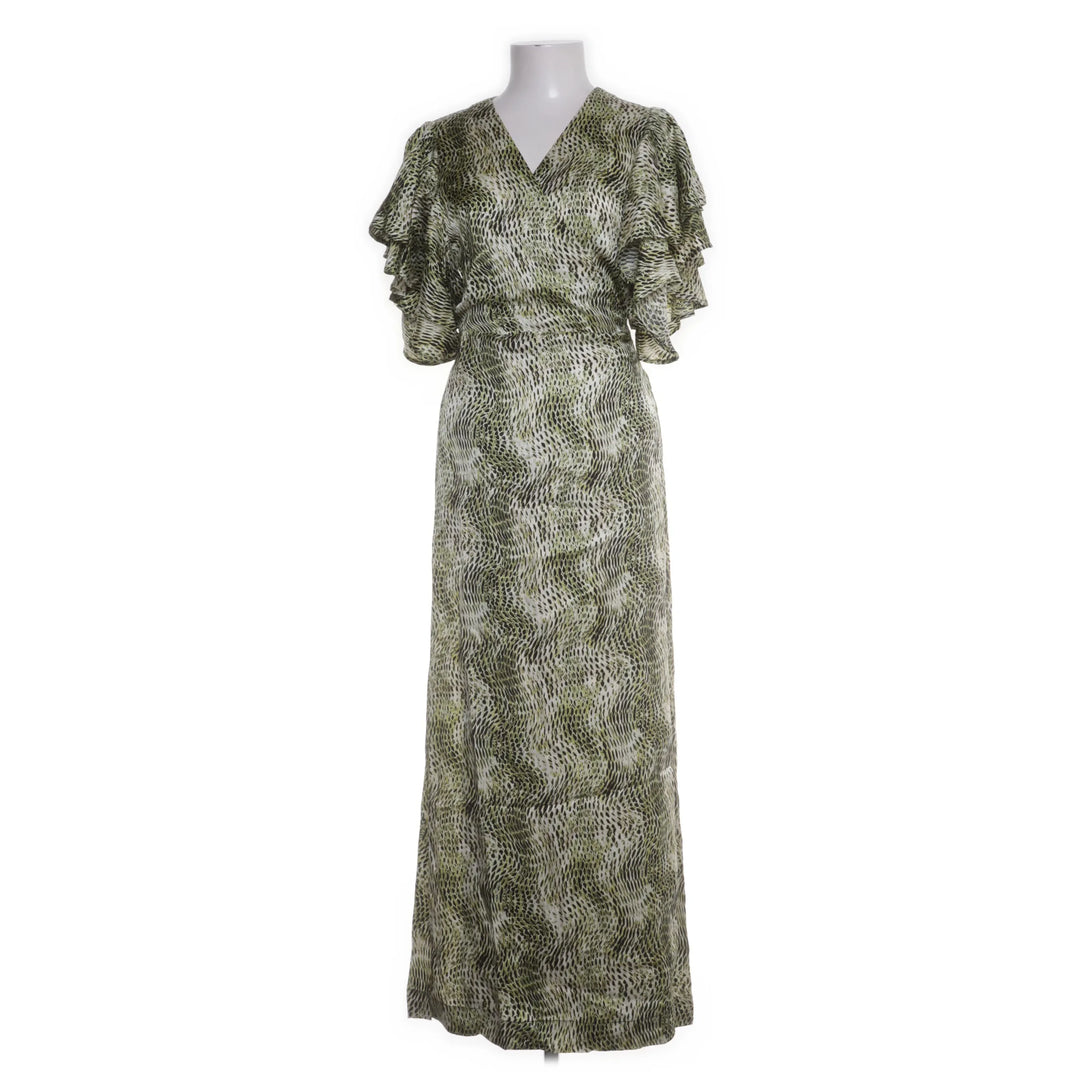 Copenhagen Muse | Wit, Meerkleurig - Wikkeljurk