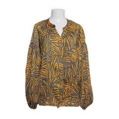 Norah | Geel, Blauw - Blouse