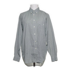 SAND Basic | Groen, Wit - Overhemd