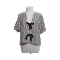 Zara | Wit, Blauw - Blouse