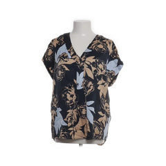 Culture | Zwarte bloemen blouse