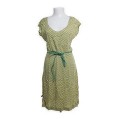 4 Funky Flavours | Groene gestippelde zomerjurk