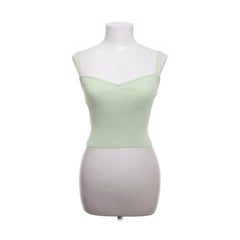 Zara | Mintgroene strapless top