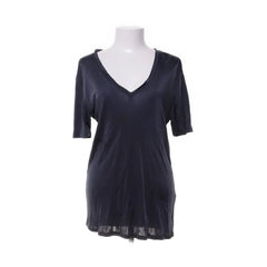 Massimo Dutti | Marineblauw V-hals T-shirt