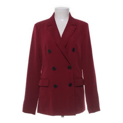 NA-KD | Bordeaux dubbelrij blazer