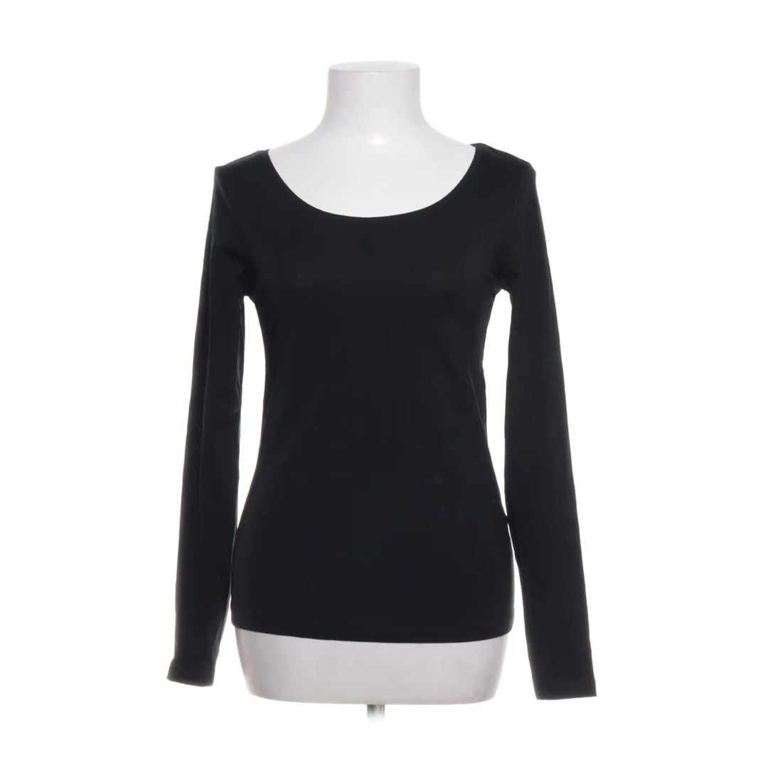 Lager 157 | Zwart - Lange mouwen shirt