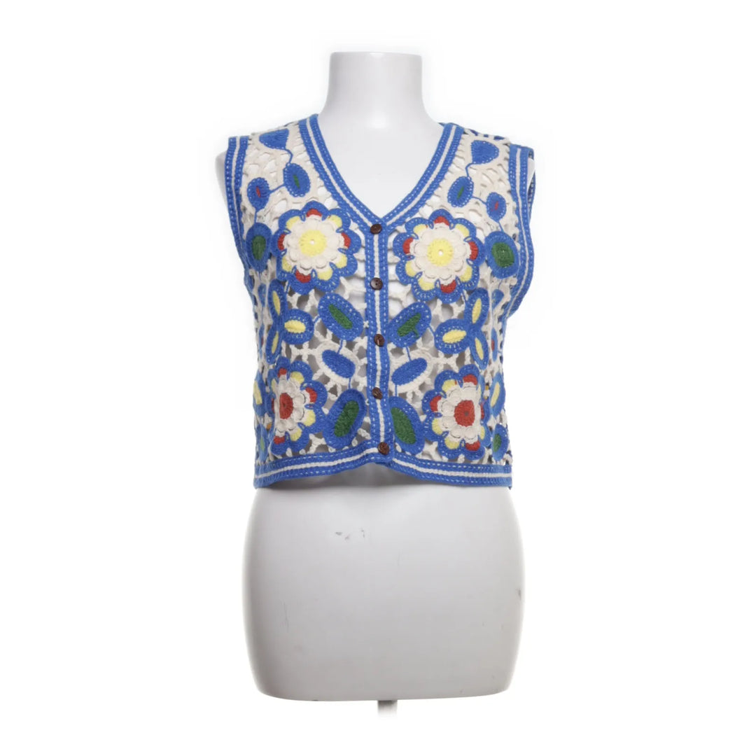 Daphnea | Blauw, Meerkleurig - Gilet