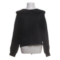 VILA | Zwarte sweater met kraagdetail