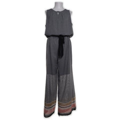 ESPRIT | Grijze Jumpsuit met Streepdetail