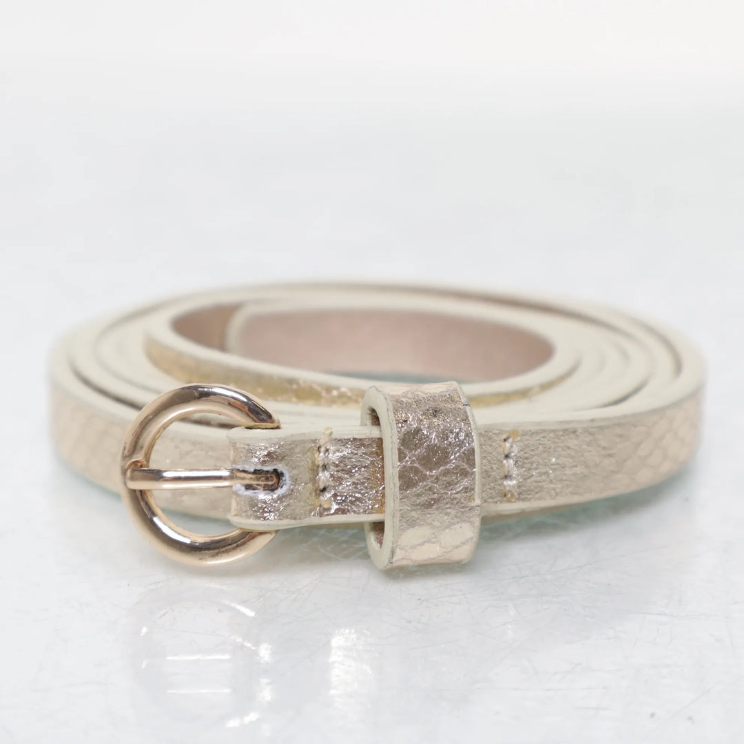 Beige, Zilver - Riem