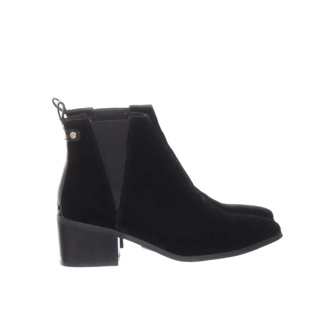 Depeche | Zwart - Laarzen met hak