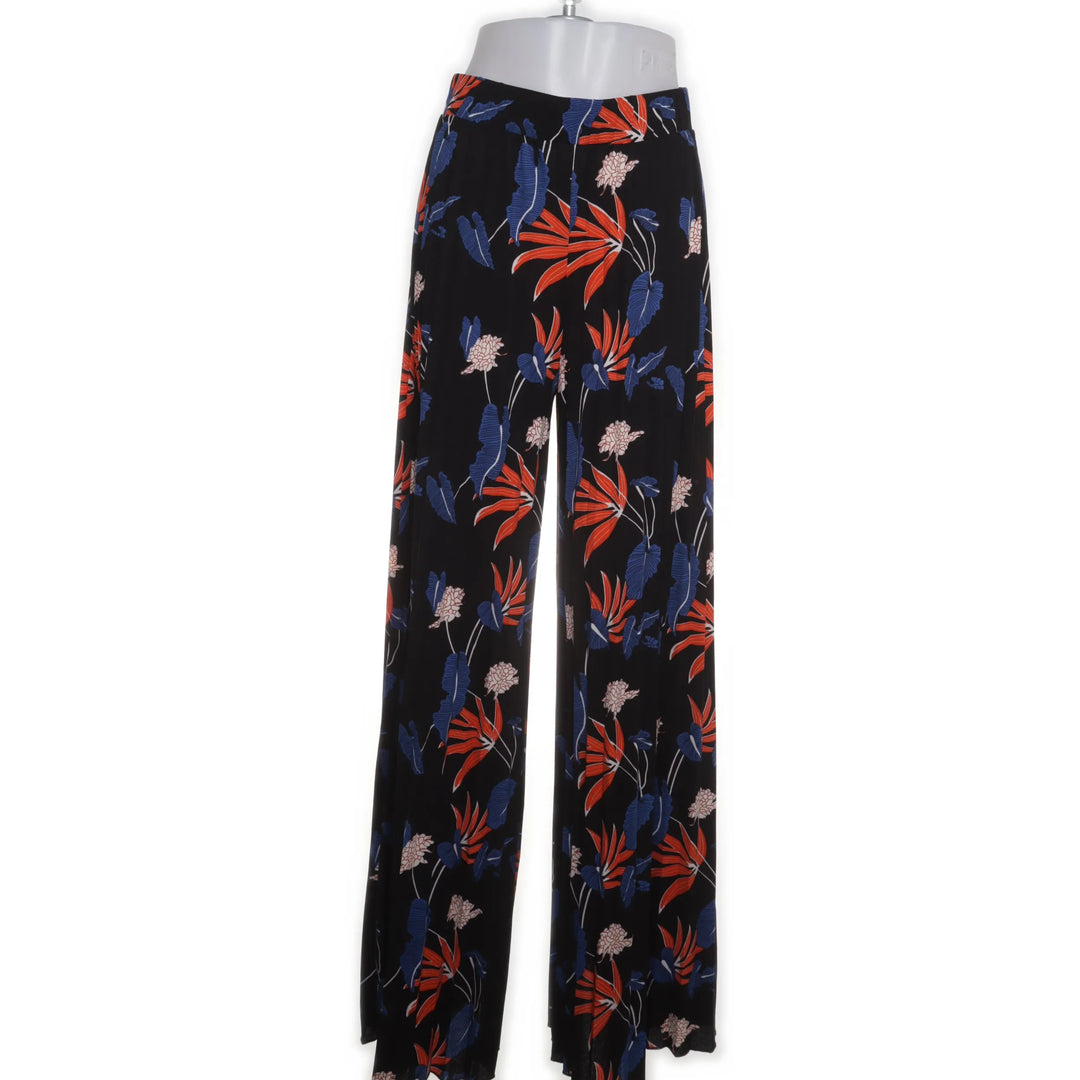 Reserved | Zwart, Meerkleurig - Palazzo broek
