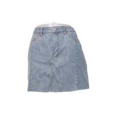 NA-KD | Lichtblauwe Denim Minirok