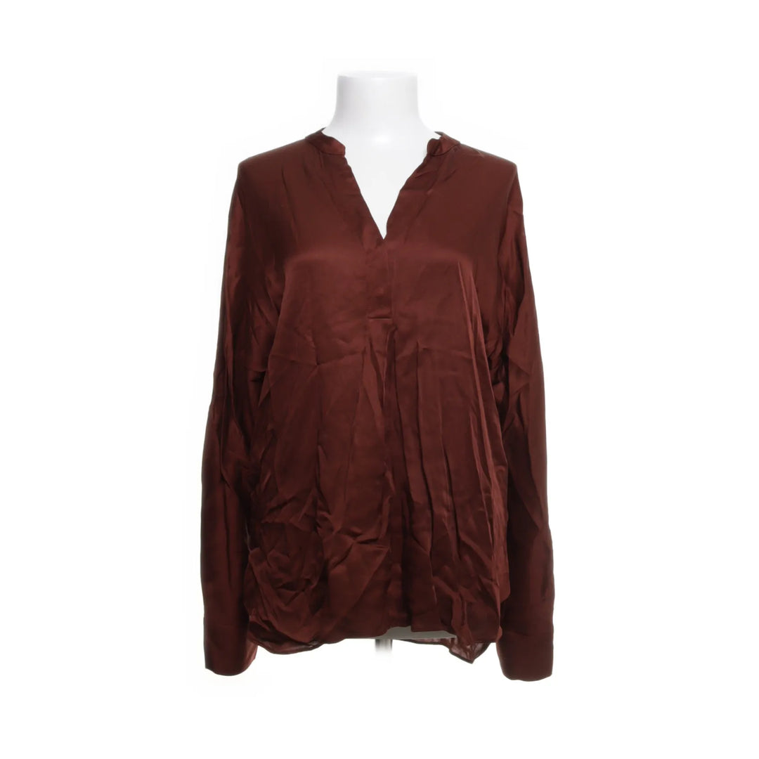 Mango | Bruin, Rood - Blouse