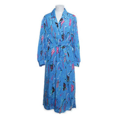 MK Exclusiv | Blauw, Meerkleurig - Maxi jurk