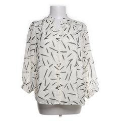 Emma Ella | Beige, Zwart - Blouse