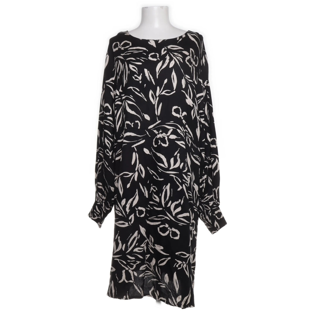 Kaffe | Zwart, Beige - Jurk