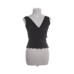 By Clara Paris | Zwarte gehaakte crop top