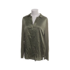 Marc O'Polo | Groene Zijden Blouse