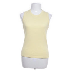 Thinking Mu | Gele mouwloze top